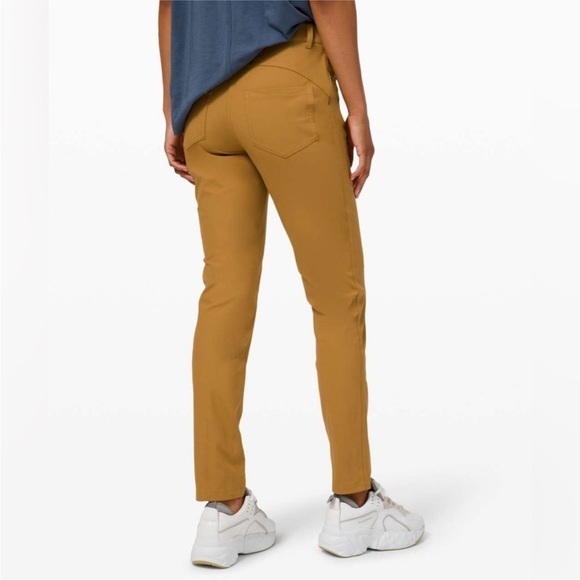 Lululemon City Sleek 5 Pocket 7/8 Pant Spiced Bronze Size 4 - Picture 3 of 11